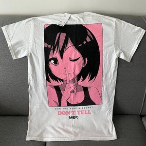 Urban Outfitters Don’t Tell Anime Tee Small